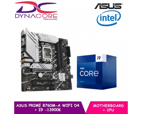 ASUS PRIME B760M-A WIFI D4 + Intel® Core™ i9-13900K BUNDLE