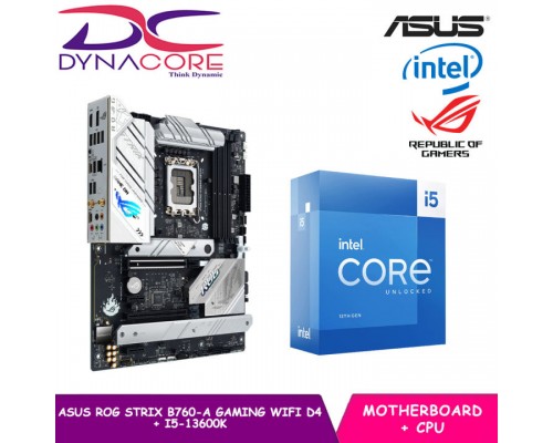ASUS ROG STRIX B760-A GAMING WIFI D4 + Intel® Core™ i5-13600K BUNDLE