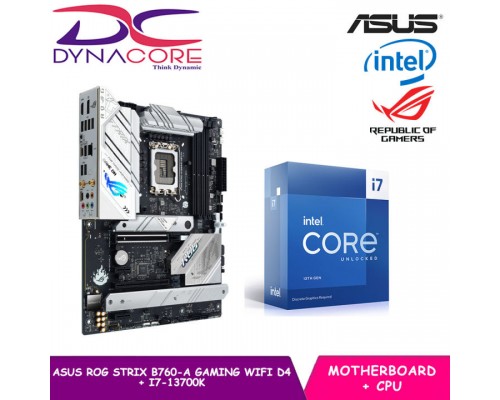 ASUS ROG STRIX B760-A GAMING WIFI D4 + Intel® Core™ i7-13700K BUNDLE