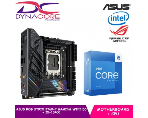 ASUS ROG STRIX B760-F GAMING WIFI D5 + Intel® Core™ i5-13400 BUNDLE