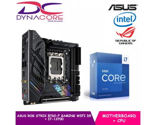 ASUS ROG STRIX B760-F GAMING WIFI D5 + Intel® Core™ i7-13700 BUNDLE