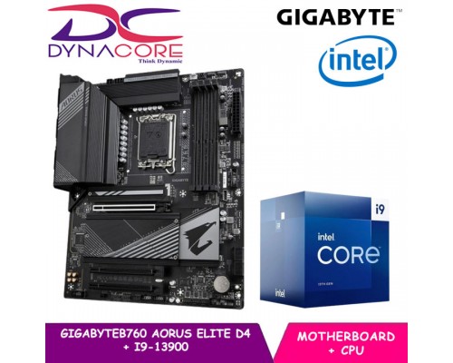 GIGABYTE B760 AORUS ELITE D4 + Intel® Core™ i9-13900 BUNDLE