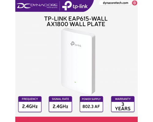 TP-Link EAP615-Wall AX1800 Wall Plate WiFi 6 Access Point-4897098683606