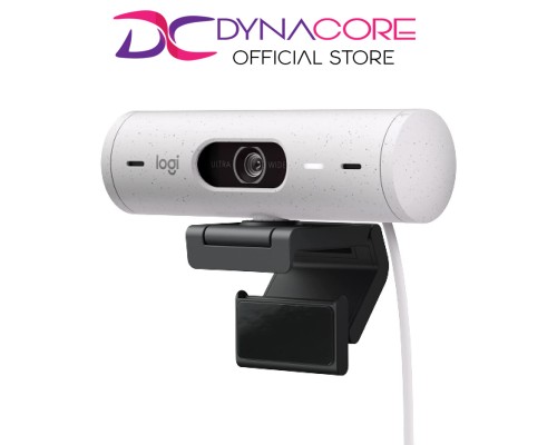 Logitech Brio 500 Full HD 1080p Webcam Off-White - 97855178879