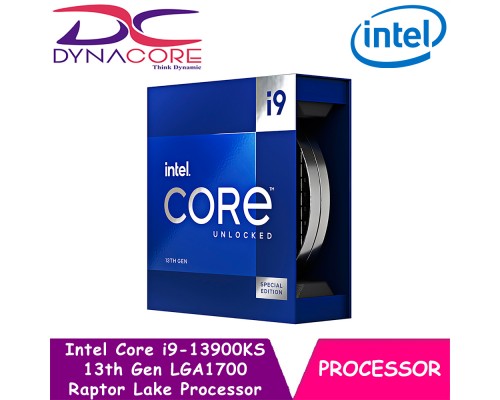 Intel Core i9-13900KS 13th Gen LGA1700 Raptor Lake Processor / CPU with 24 Cores, 32 Threads, 3.2GHz, 6.0GHz Turbo, 36MB Cache - 5032037262057