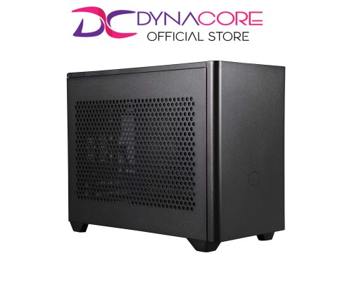 Cooler Master NR200 SFF Small Form Factor Mini-ITX Case with Vented Panel, Triple-slot GPU, Tool-Free and 360 Degree Accessibility, Without PCI Riser -CMMBNR200BLACK