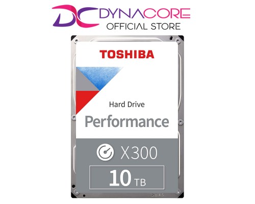 TOSHIBA X300 10TB (Box Version) SATA, 7200rpm, 256MB Buffer, 3.5" Form Factor PC Desktop Internal Hard Drive, , HDWR11AAZSTA - Local Unit,silver
