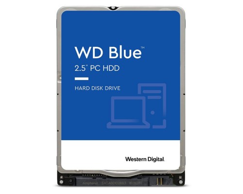 WD Blue 2TB 2.5" SATA 7mm Internal Laptop Hard Disk Drive | 5400 RPM SATA 6.0GB/S 128MB CACHE | WD20SPZX | 2 years warranty