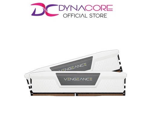 Corsair VENGEANCE 32GB (2x16GB) DDR5 DRAM 5200MHz C40 Memory Kit - CMK32GX5M2B5200C40W - CL40 -840006662846