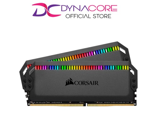Corsair DOMINATOR PLATINUM RGB 32GB (2 x 16GB) DDR4 DRAM 3600MHz C18 Memory Kit - CMT32GX4M2D3600C18   -840006635895