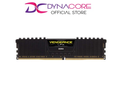 Corsair VENGEANCE LPX 16GB (2 x 8GB) DDR4 DRAM 3200MHz C16 Memory Kit - Black - CMK16GX4M2E3200C16 - 840006608530