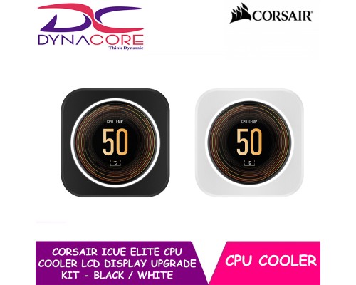 CORSAIR iCUE ELITE CPU Cooler LCD Display Upgrade Kit - Black - 840006646198