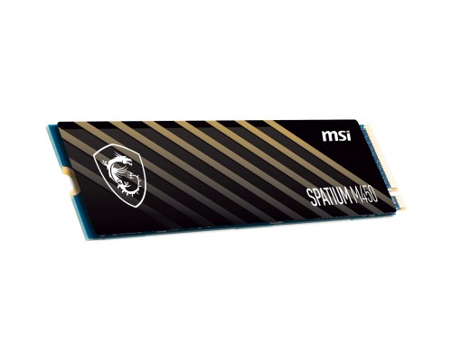 MSI SPATIUM M450 500GB PCIe 4.0 NVMe M.2 Internal Gaming SSD up to 3600MB/s 3D NAND Up to 600 TBW (5-Years Local Warranty)  -4719072936204