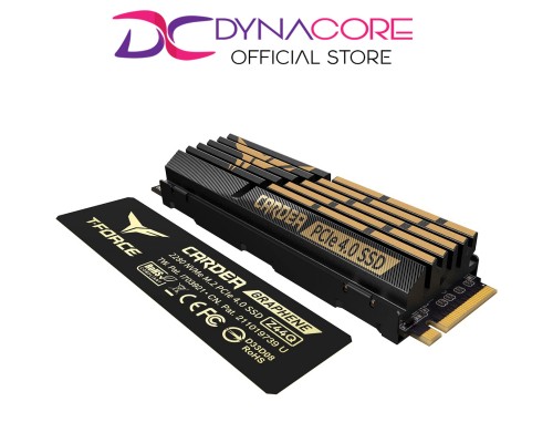 TEAMGROUP T-Force CARDEA Zero Z44Q 2TB DRAM Cache QLC NAND, NVMe1.4 PCIe Gen4x4 M.2 2280 Gaming SSD Read/Write 5,000/3,700 MB/s    -765441056053