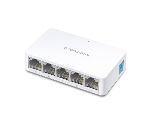 Mercusys MS105 5-Port 10/100Mbps Desktop Network Plug & Play Lan Switch ( Powerd By Tp-Link ) -6957939000363