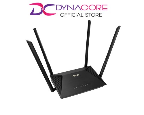 ASUS RT-AX53U AX1800 Dual Band WiFi 6 (802.11ax) Router supporting MU-MIMO and OFDMA technology, with AiProtection Classic network security powered by Trend Micro™ -4711081099239