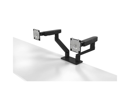 Dell Dual Monitor Arm – MDA20 Compatibility 19 to 27-inch monitors weighing between 4.8 to 22.0 lbs. (2.2 to 10.0kg) -DELLMDA20