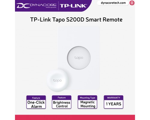 TP-Link Tapo S200D Smart Remote Dimmer Switch - 4897098687819