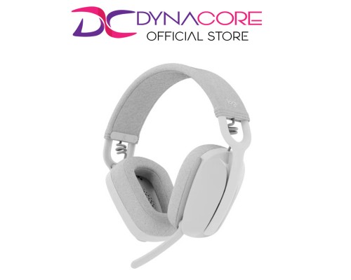 ["FREE DELIVERY"] - Logitech Zone Vibe 100 Wireless Headset / Headphone -Off-White ( Replacement model for Logitech H600 / H800 ) -097855176530