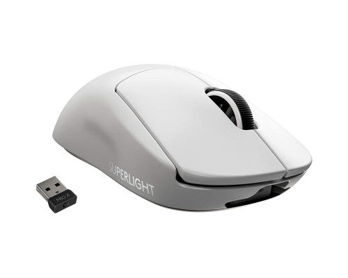 Logitech G Pro X Superlight White Wireless Gaming Mouse - 910-005944 -097855159649