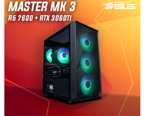 MASTER MK 3 | R5 7600 + RTX 3060Ti - IM76003060Ti-WC19