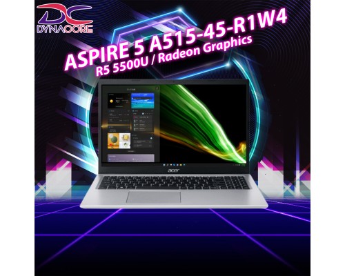 【READY-STOCK】 ACER ASPIRE 5 A515-45-R1W4 Laptop (RYZEN 5 5500U/8GB/512GB SSD/AMD RADEON™ GPU/15.6" FHD/WIN 11 HOME) 2YEARS WARRANTY     -NX.A7YSG.00B