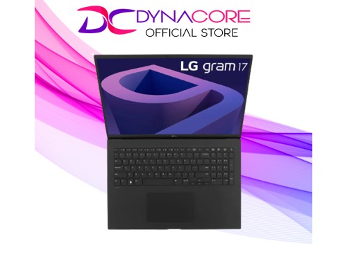 【READY-STOCK】 LG Gram 17Z90Q-G.AA75A3 BLACK (i7-1260P | 16GB | 512GB SSD | 17" WQXGA+ 16:10 IPS | Intel® Iris® Xe Graphics | WIN 11 HOME) 2YEARS WARRANTY   -17Z90Q-G.AA75A3