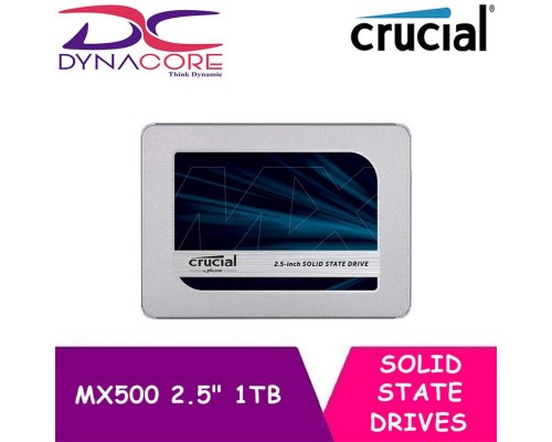 CRUCIAL MX500 1TB 2.5 SSD SATA3 Internal (5 Years Warranty)  -649528785060