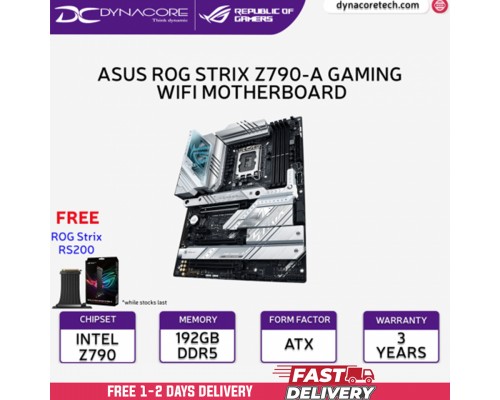 ["FREE DELIVERY"] - ASUS ROG STRIX Z790-A GAMING WIFI D4 ATX motherboard - Intel Z790 LGA 1700   -4711081941040