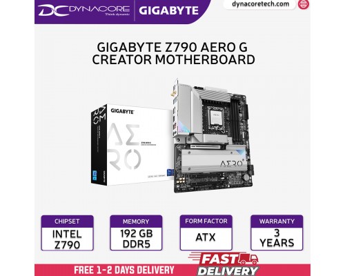 ["FREE DELIVERY"] - Gigabyte Z790 AERO G CREATOR DDR5 LGA1700 Motherboard - 4719331849610