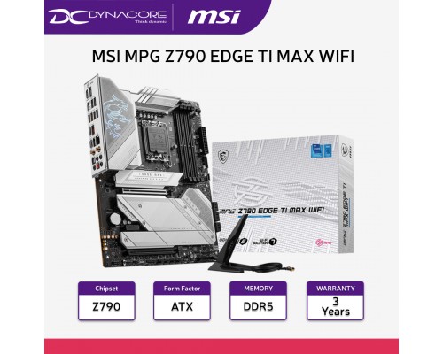 MSI MPG Z790 EDGE TI MAX WIFI LGA1700 ATX MOTHERBOARD - 4711377132848