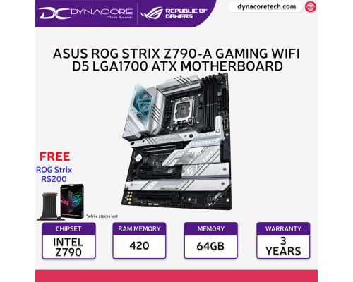 ASUS ROG Strix Z790-A Gaming WiFi D5 LGA 1700(Intel® 12th Gen) ATX gaming motherboard-4711387028483