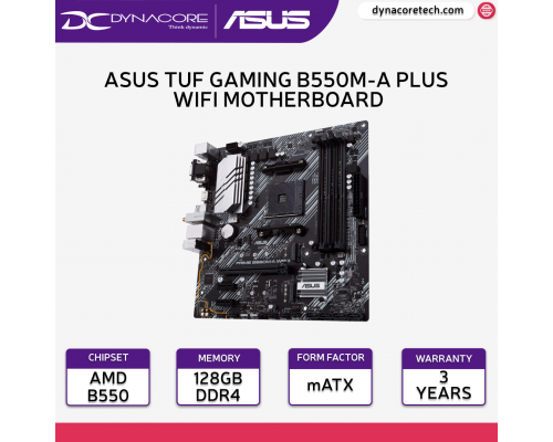 ASUS PRIME B550M-A WiFi II DDR4 AMD B550 Socket AM4 microATX Motherboard - 4711081309741