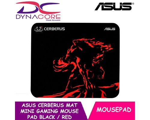 Asus Cerberus MAT Mini Gaming Mouse Pad Black / Red - 889349829738
