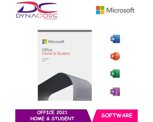 Microsoft Office 2021 Home & Student – Windows/Mac - Classic Office apps (Word, PowerPoint, Excel) -889842854732