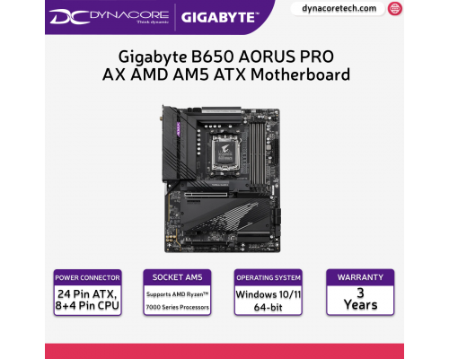 Gigabyte B650 AORUS PRO AX AMD AM5 ATX Motherboard - 4719331849641