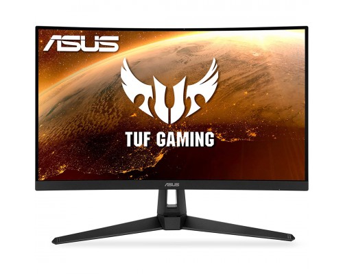 ASUS TUF Gaming VG27WQ1B Curved Gaming Monitor 27 inch WQHD (2560x1440), 165Hz(Above 144Hz), Extreme Low Motion Blur, Adaptive-sync, FreeSync Premium, 1ms (MPRT), HDR10 -ASUSVG27WQ1B