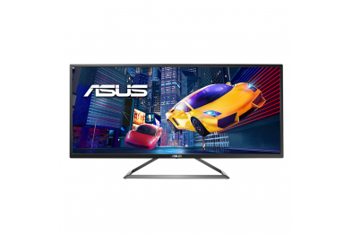 ASUS VP348QG Gaming Monitor 34.0 inch, UWQHD (3440 x 1440), 21:9, HDR-10, Adaptive-Sync/FreeSync, Shadow Boost, Wall Mountable, PiP/PbP, Flicker Free, Blue Light Filter