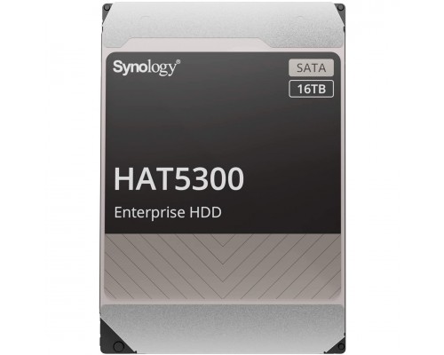 SYNOLOGY HAT5300-16T 3.5"16TB 7200RPM 256MB ENTERPRISE NAS HDD (5 YEARS WARRANTY)  -MG08ACA16TE