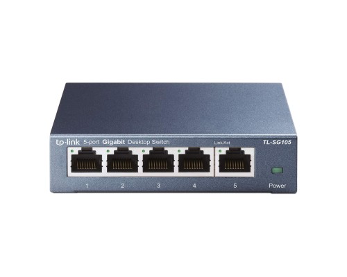 TP-Link TL-SG105 5-Port 10/100/1000Mbps Desktop Switch  - 6935364021146