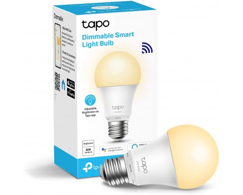 TP-LINK Tapo L510E(2-pack) Dimmable Smart WiFi LED Light Bulb (E27/No Hub required/Works with Google Assistant &amp; Alexa) 1 YEAR WARRANTY BY TP LINK