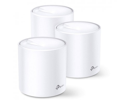 TP-LINK Deco X60 (3pack) WiFi 6 AX3000 Whole Home Mesh WiFi System -6935364052263