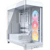Corsair FRAME 4500X RS-R ARGB Panoramic Glass Mid-Tower PC Case - White - CS-CC-9011315-WW