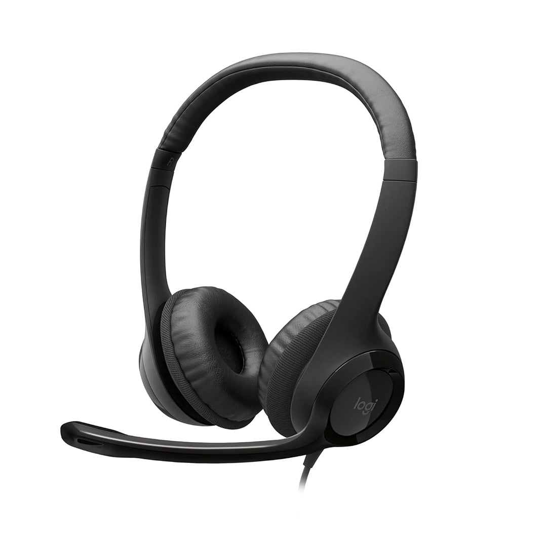 Logitech H390 USB Headset with Noise-Canceling Mic - 097855085481
