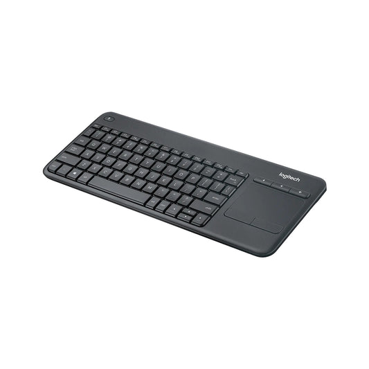 Logitech K400 Plus Wireless Touch Keyboard - Black / 920-007165 - 097855115348