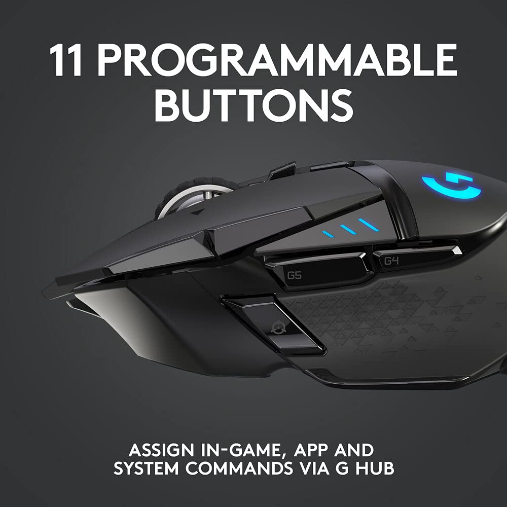 LOGITECH G502 LIGHTSPEED WIRELESS GAMING MOUSE(2YRS) -097855145260