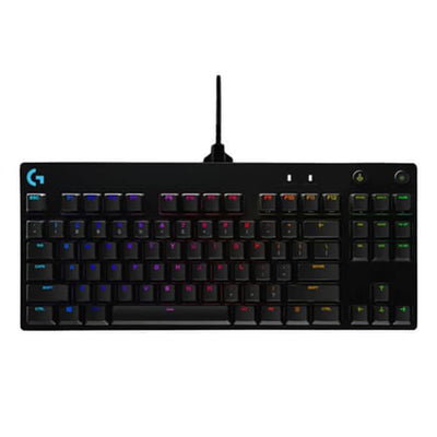 Logitech G Pro GX-Blue Clicky Mechanical Lightsync RGB Keyboard - 920-009396-097855151971