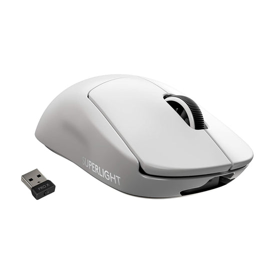 Logitech G Pro X Superlight White Wireless Gaming Mouse - 910-005944 -097855159649