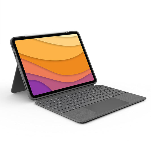 Logitech Combo Touch Backlit Keyboard Case with Trackpad for iPad Pro 12.9 inch (5th Gen) -097855166289