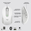 Logitech Signature M650 L Wireless Mouse - Off White 910-006249- 097855167798